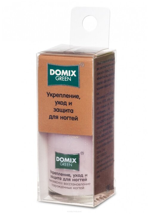 Domix Green, Укрепление, уход и защита для ногтей, 11 мл