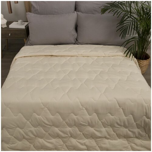 Одеяло 2 спальное зимнее, толстое, стеганое 175х200 Овечья шерсть, наполнитель 300гр.