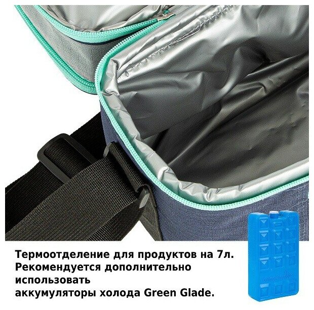 Green Glade Набор для пикника Green Glade T3306 7 л / 22 предмета - фотография № 10