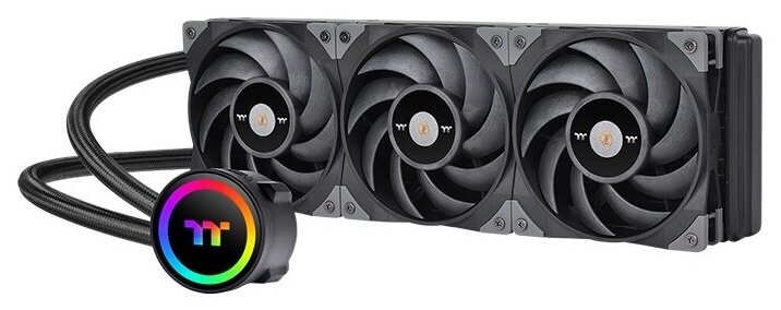 Жидкостное охлаждение Thermaltake TOUGHLIQUID 360 ARGB Sync, 3x12 см (CL-W321-PL12BL-A)