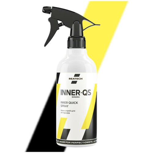 Очиститель салона квик-детейлер Банан REATECH INNER-QS Banana, 500мл
