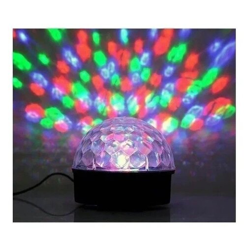 Светодиодный Диско-шар (дискошар) LED RGB Magic Ball Light BlueTooth (с MP3-плеером и ПДУ) RZ-026