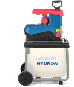 <b>Измельчитель</b> <b>электрический</b> Hyundai HYCH 2800, 2800 Вт назначение измельчение <b>веток</b> и листьев, систем