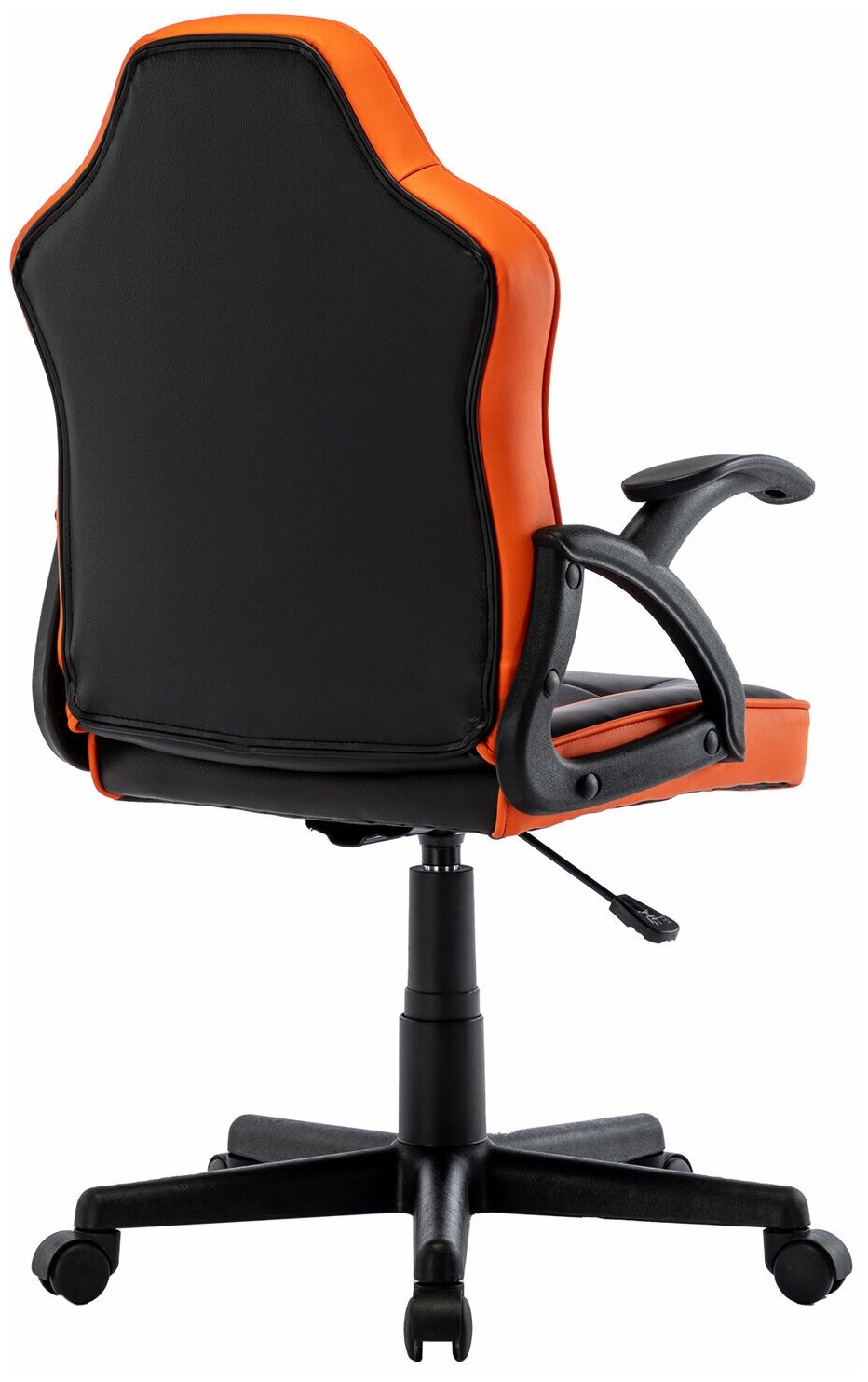 Кресло компьютерное BRABIX Shark GM-203, экокожа, черное/оранжевое (532513) - фотография № 18