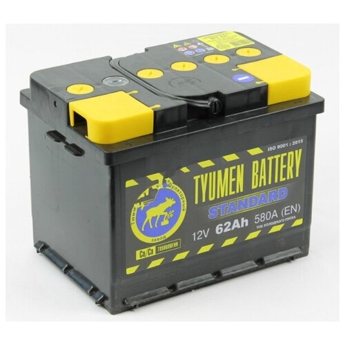 Автомобильный аккумулятор TYUMEN Battery STANDART 6CT-62.1 L