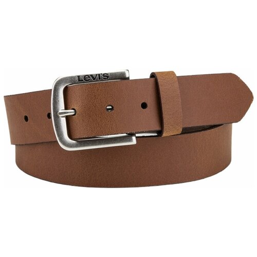 фото Ремень levi's, размер 75, коричневый