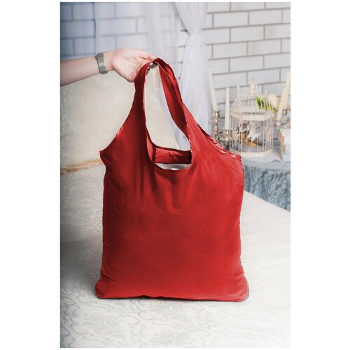 Сумка авоська , красный сумка авоська master текстиль синтетический материал красный