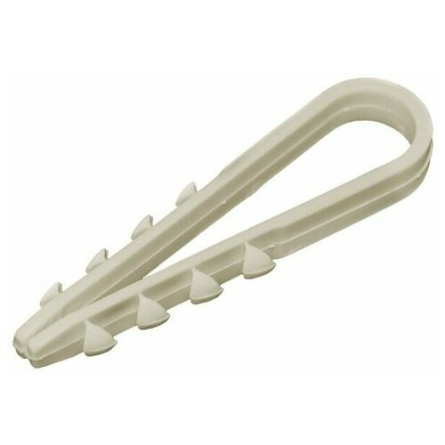Elestarpro Дюбель-хомут 11-18мм, белый (100шт.)