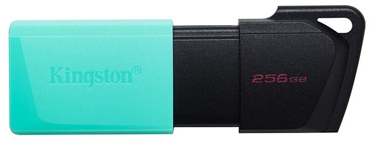 USB Flash Drive 256Gb - Kingston USB 3.2 Gen 1 DataTraveler Exodia M Black-Teal DTXM/256GB