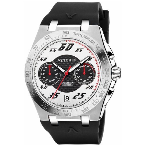 Наручные часы Aztorin Спорт, серебряный наручные часы aztorin спорт коричневый серебряный