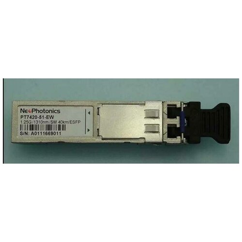 Трансивер PT7420-51-EW NeoPhotonics 1.25G sharetop 2 5g optical transceiver module single mode dual fiber sfp 2500m 1310nm 2 10 20 40km dual lc port full compatible