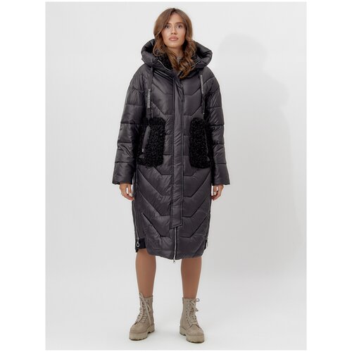 Пальто утепленное женское зимнее 11608 MTFORCE 3XL DEEP-GREEN