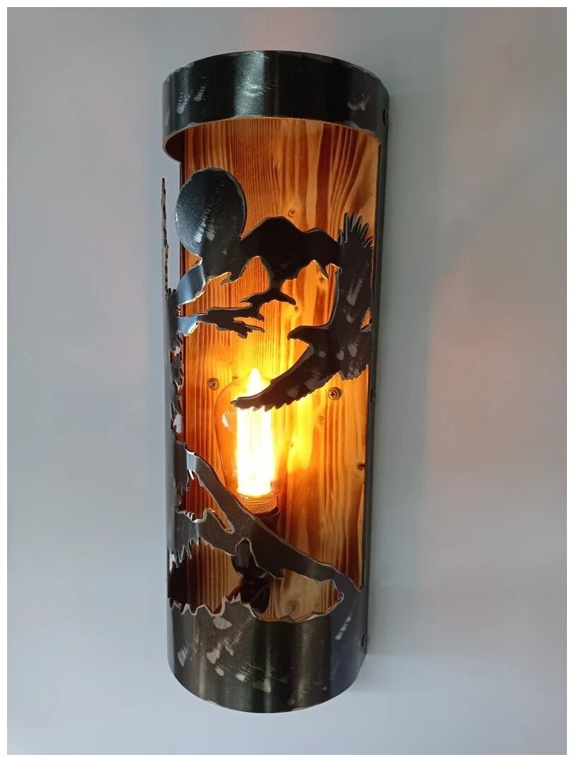Настенный светильник в стиле лофт Орлы