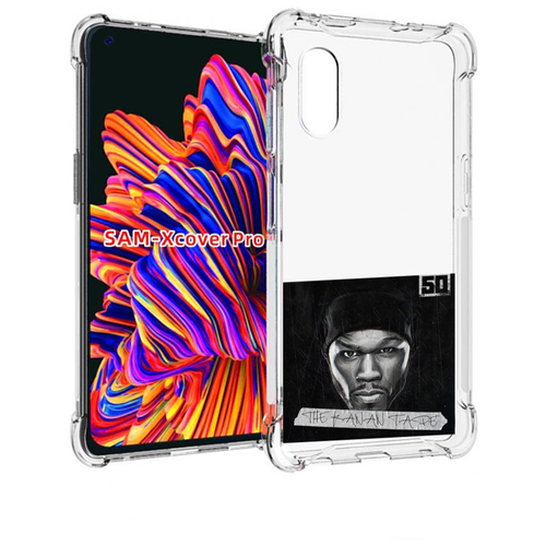 Чехол MyPads 50 Cent - The Kanan Tape для Samsung Galaxy Xcover Pro 1 задняя-панель-накладка-бампер