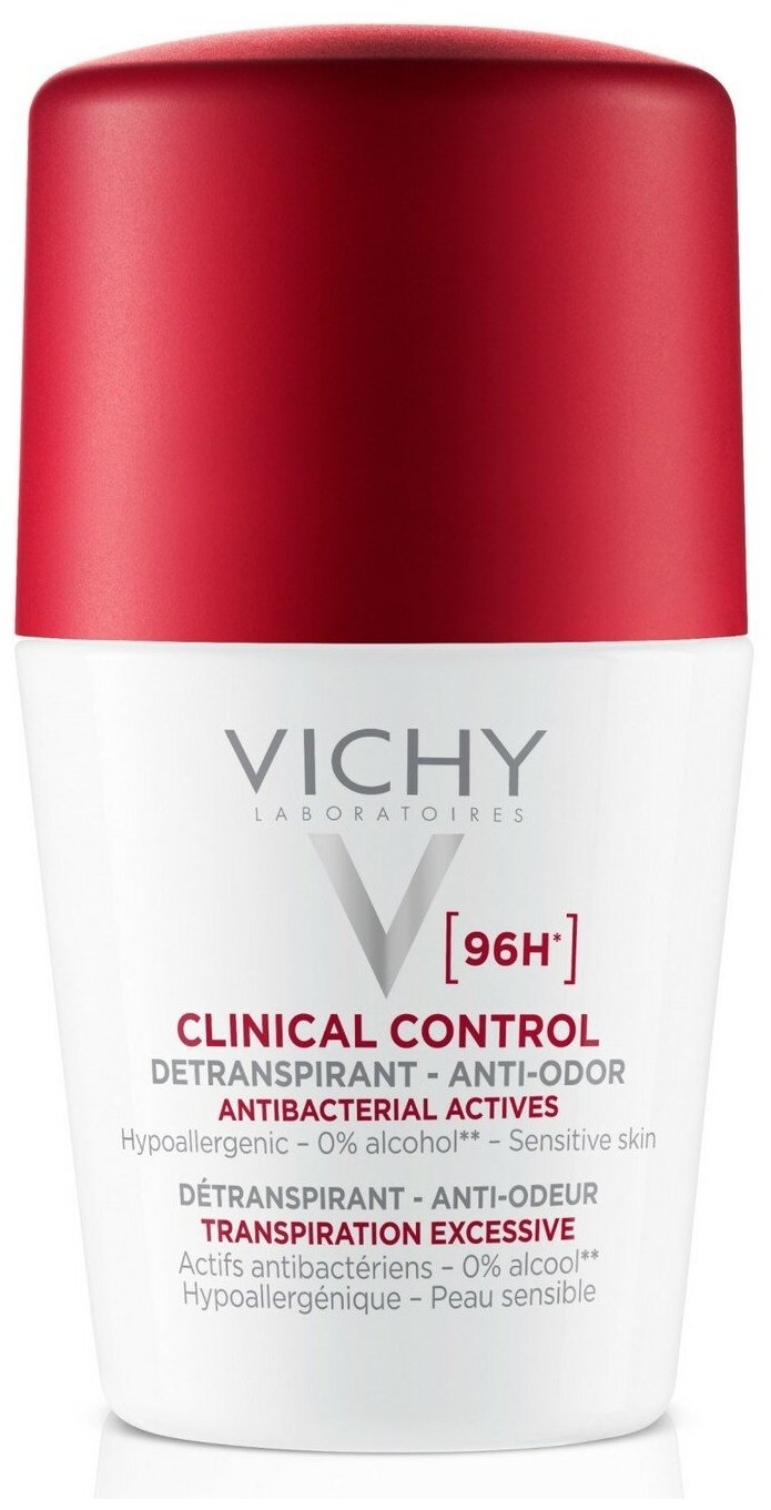 Дезодорантант-антиперспирант VICHY Clinical Control 96 ч, 50 мл