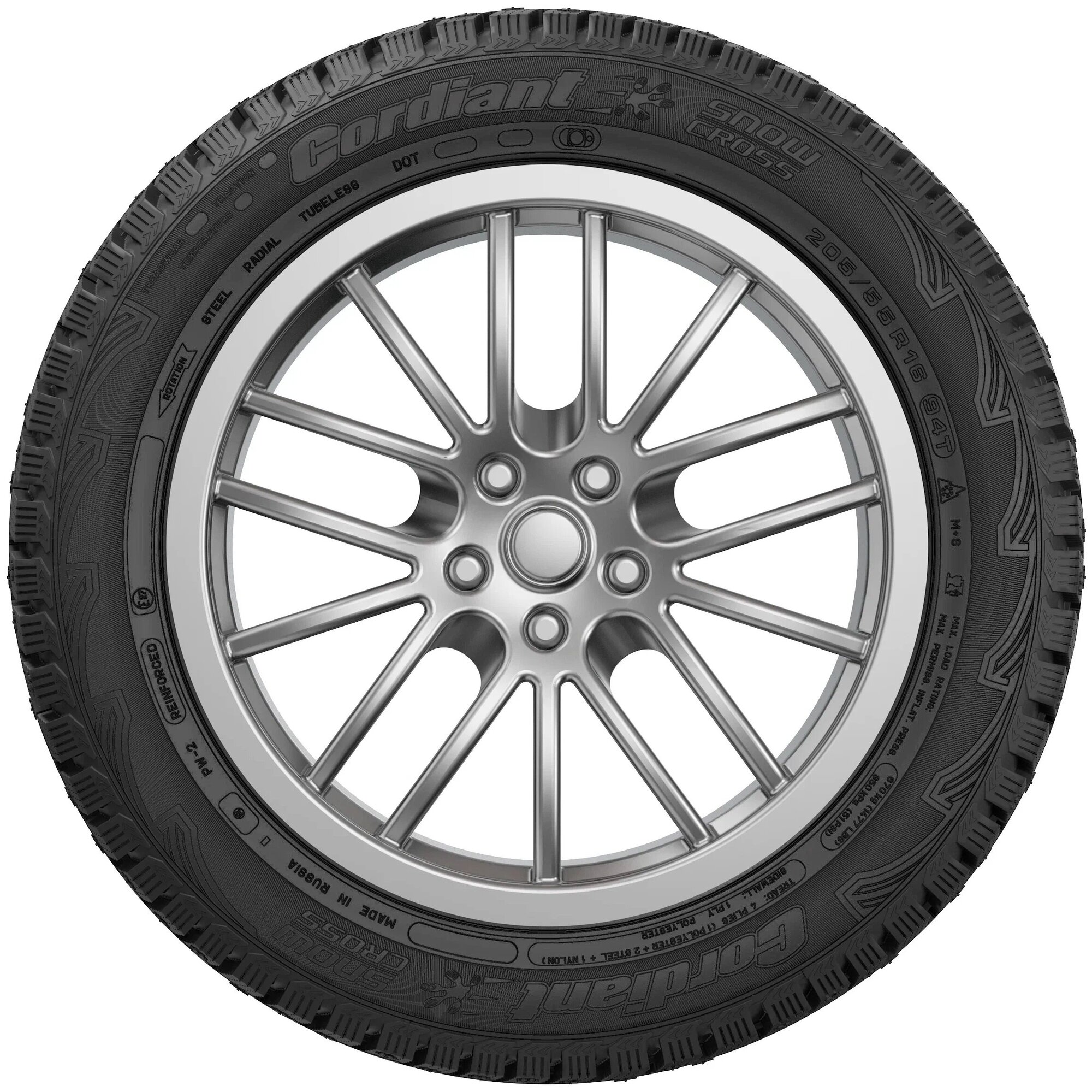 Автошина Cordiant Snow Cross PW-2 215/55 R16 97 T