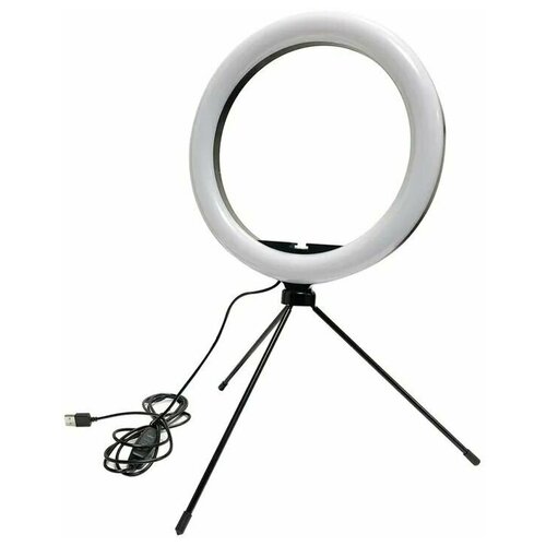 Светодиодная кольцевая лампа для селфи портативное освещение для фото и видеосъемки профессиональная лампа для макияжа 99900₽