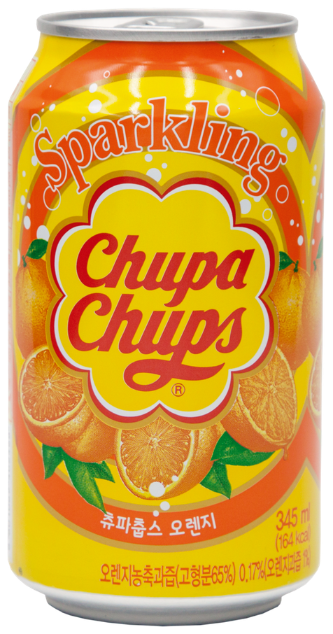 Напиток Chupa Chups Sparkling Orange 0.345л - фотография № 10