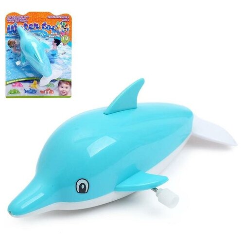 водоплавающая игрушка дельфинчик заводная Водоплавающая игрушка КНР Дельфинчик, заводная (YS1378-7A)