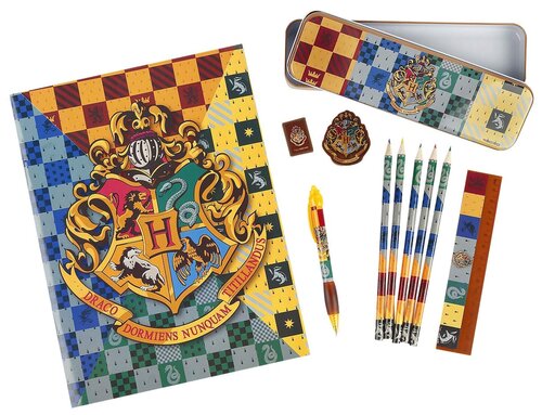 Канцелярский набор Harry Potter: House Crests