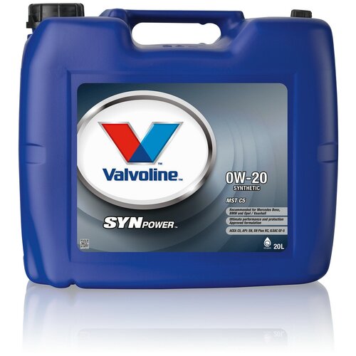 Valvoline Масло Valvoline Synpower Mst Mst C5 0w-20 20л. 886743