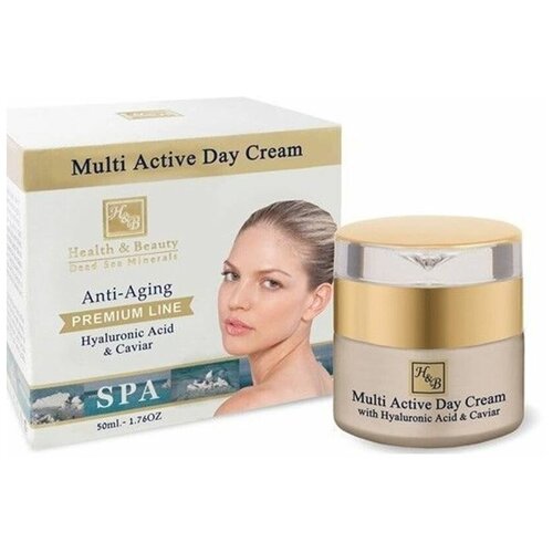 Крем Health & Beauty Multi Active Day Cream With Hyaluronic Acid & Caviar , 50 мл