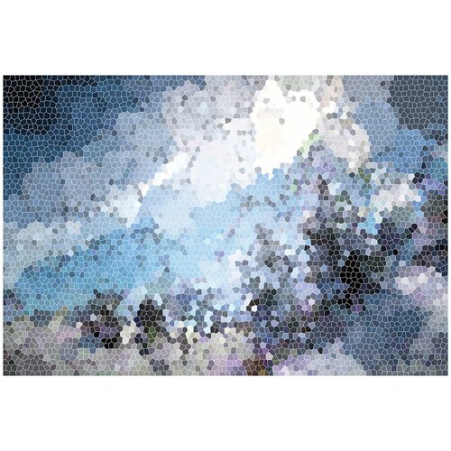 Фотообои флизелин эко Мозаичное небо 400х270 8100₽