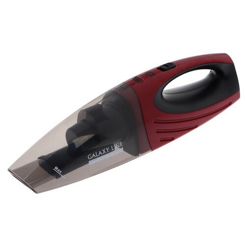 Пылесос Galaxy LINE GL 6290 6010 Вт сухая уборка 04 л 3 насадки АКБ красный 1064300₽