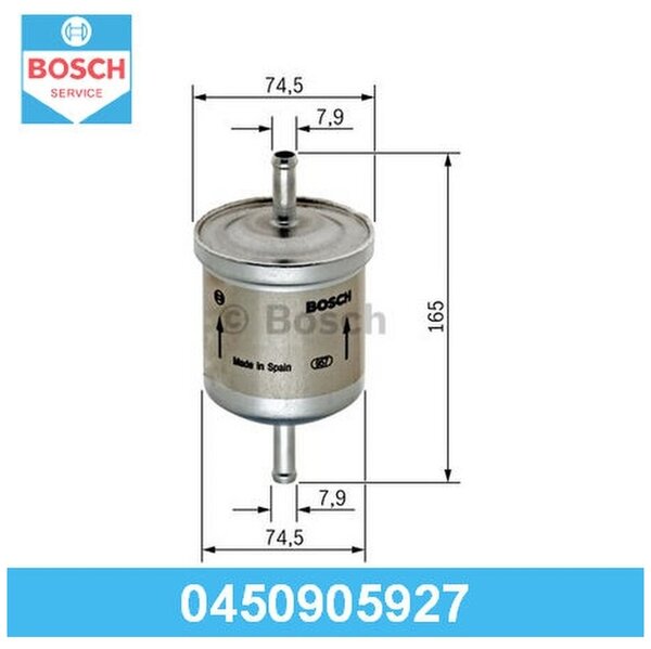 Фильтр топливный BOSCH 0450905927