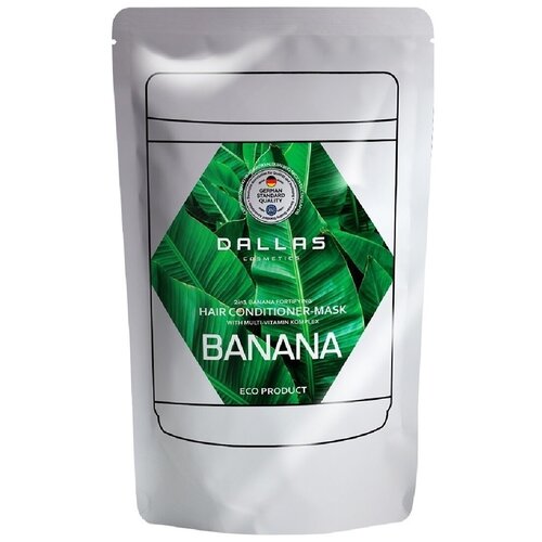 Маска-кондиционер DALLAS BANANA 2в1 для укрепления волос с экстрактом банана, 70 мл