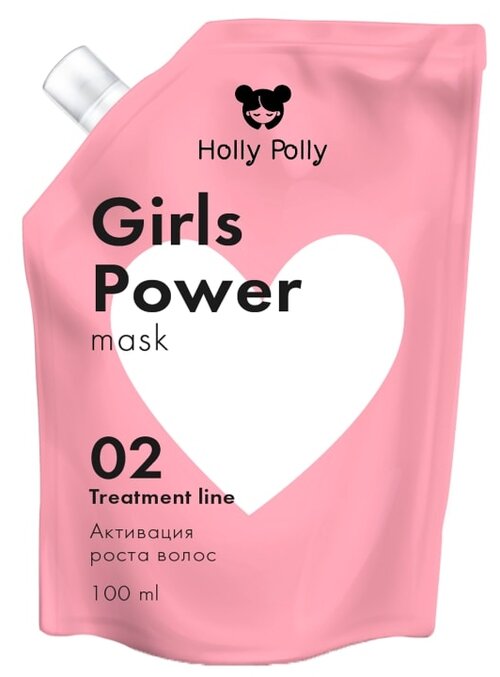 Holly Polly Маска-активатор роста волос Holly Polly Girls Power, 100 мл, дой-пак