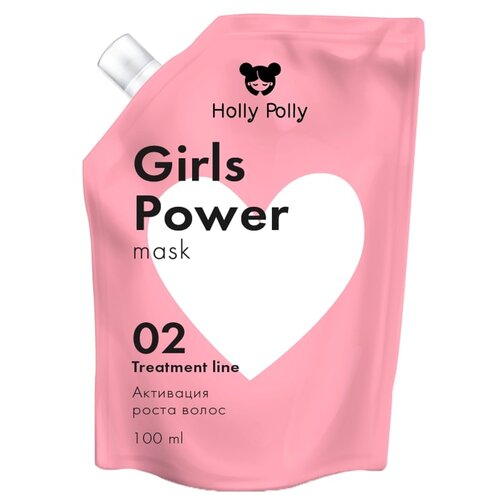 Holly Polly Маска-активатор роста волос Holly Polly Girls Power, 100 мл, дой-пак