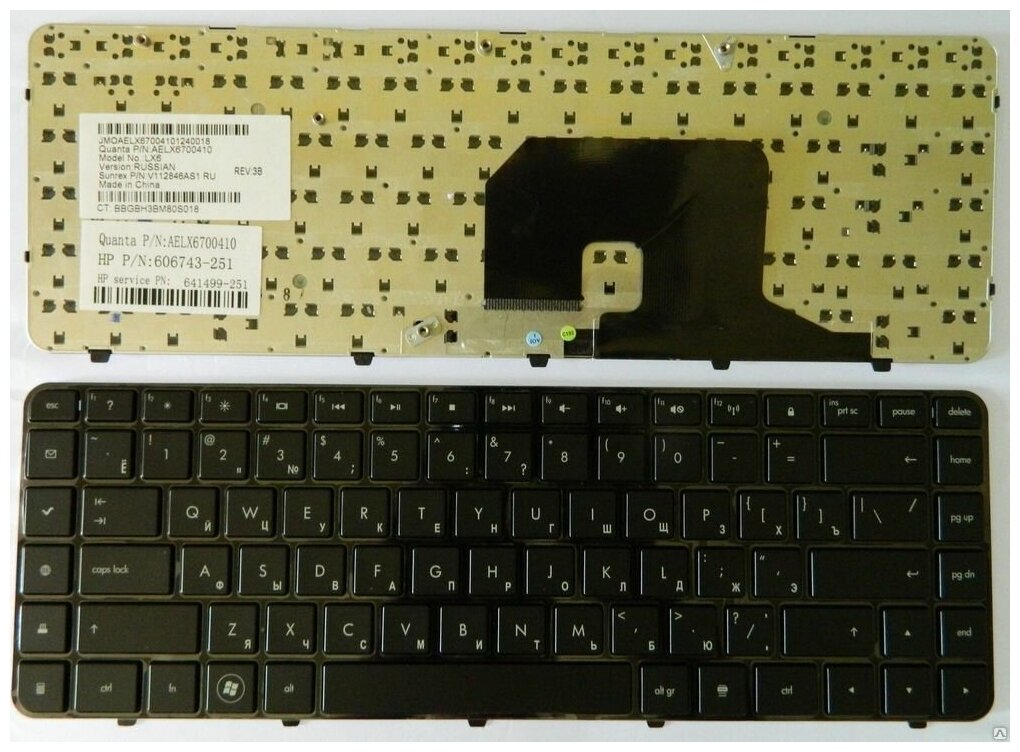 Клавиатура HP Pavilion DV6