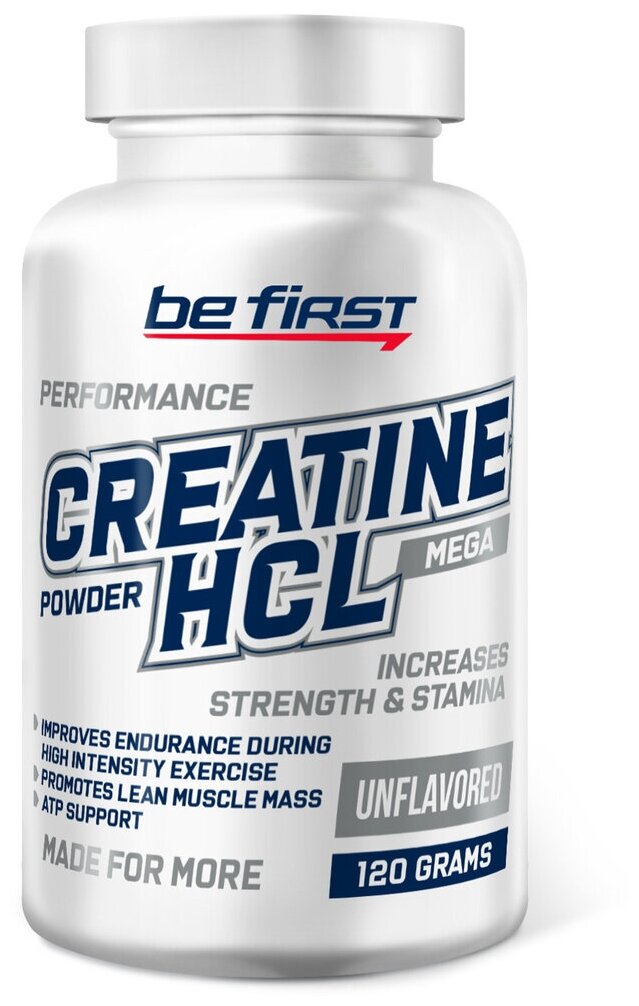 Креатин моногидрат Be First Creatine HCL Powder 120 г