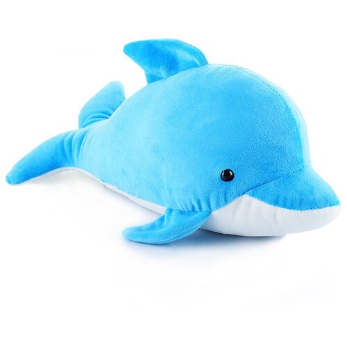 мягкая игрушка непоседа дельфин серый 39 см Мягкая игрушка Непоседа Дельфин голубой (39 см)
