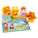 Набор резиновых игрушек «Три медведя» - изображение