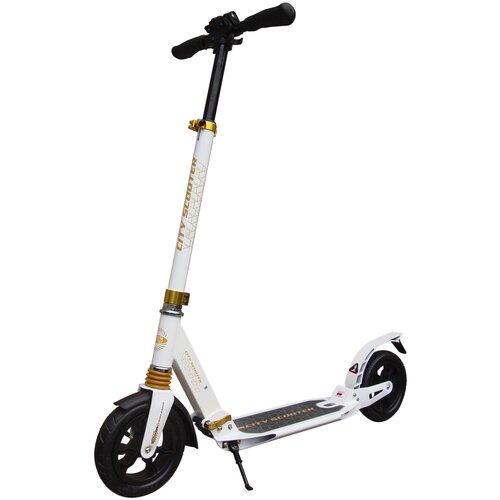 Самокат Sportsbaby Городской самокат Sportsbaby City Scooter MS-116 белый двухколесные самокаты sportsbaby ms 106 city scooter