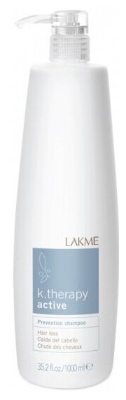 Шампунь против выпадения волос Lakme K.Therapy Active Prevention, 1 л (без дозатора)