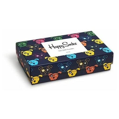 Носки Happy Socks, 3 пары, 3 уп., размер 36-40, мультиколор 3 box mixed baklawa samra sweets gift set