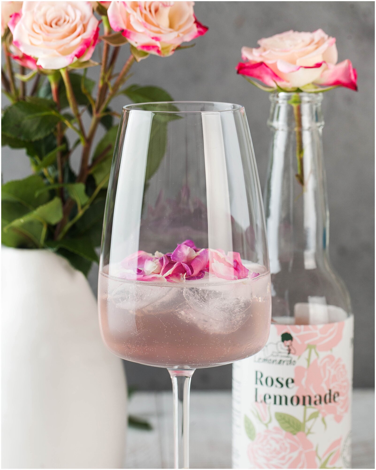 Натуральный Розовый лимонад / Rose Lemonade, 330мл. - фотография № 4