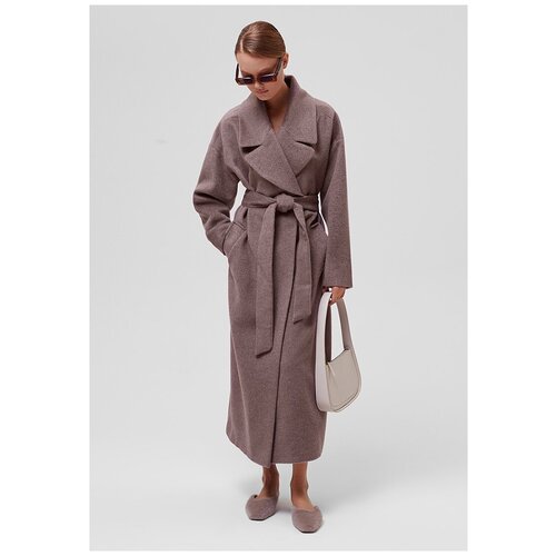 Пальто  The Select, размер XL/XXL, коричневый
