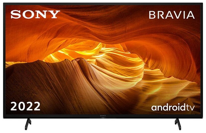 43" Телевизор Sony KD-43X72K 2022 LED, HDR, черный