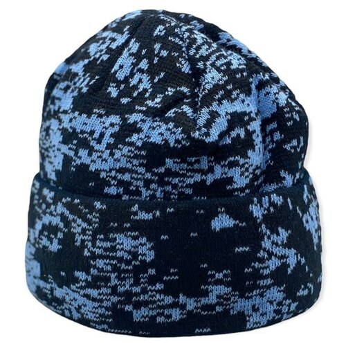 Шапка бини Военный коллекционер, размер Универсальный, черный, синий шапка удачная покупка демисезон зима размер универсальный серый