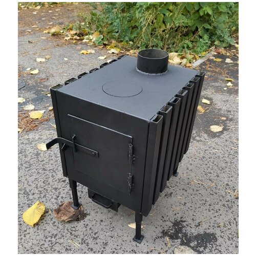 Печка отопительная буржуйка 3 мм Люкс