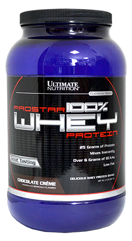 Ultimate Nutrition Prostar Whey (910 гр) (шоколад)