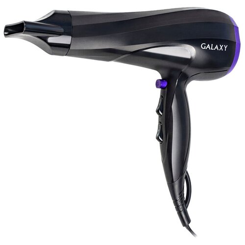 Фен Galaxy GL 4332 2000 Вт 2 скорости 3 температурных режима черный 297100₽