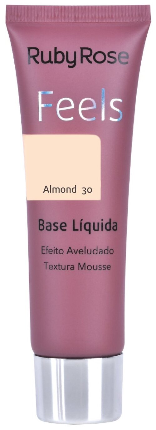 Ruby Rose Feels Base Liquida, 40 мл/36 г, оттенок: 30 almond