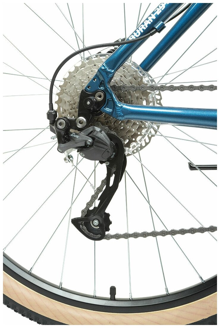Горный велосипед Forward Buran 29 2.0 Disc (2021) 19" Сине-серебристый (171-184 см)