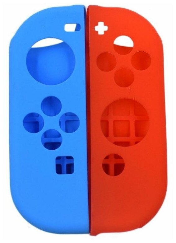 OIVO Защитный чехол Silicon Case для Nintendo Joy Con (IV-SW005) красный/синий