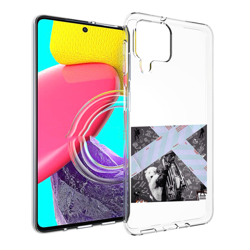 Чехол MyPads Lil Uzi Vert - Luv Is Rage 2 для Samsung Galaxy M53 (SM-M536) задняя-панель-накладка-бампер